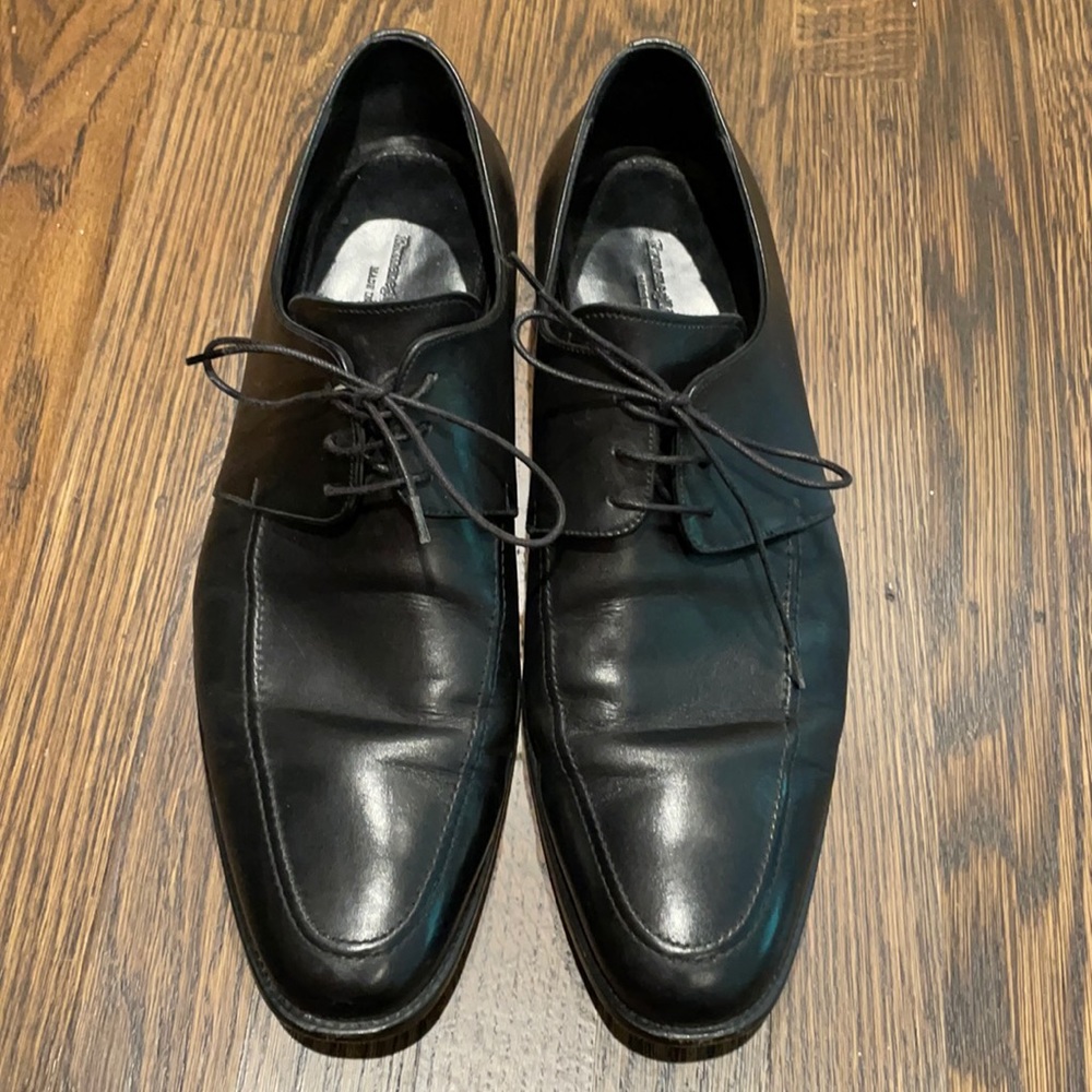 Ermenegildo Zegna black Oxfords